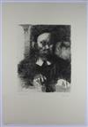 JACK LEVINE Group of 10 etchings.